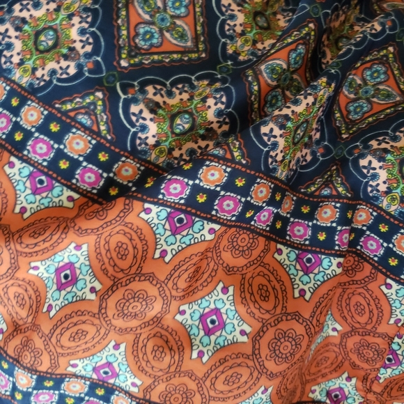 Alice Moon trelis print fit and flare dress size S - Picture 6 of 7